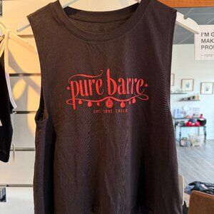 Pure Barre "Lift Tone Cheer" Hi-Lo Tank